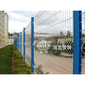PVC Coated Welded Mesh Panel Fence